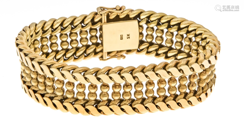 Link bracelet GG 585/000 with bo