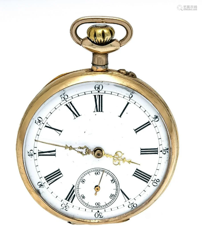 open men's pocket watch 1 cover