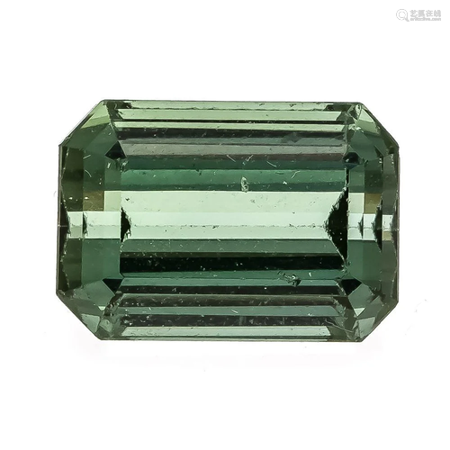 Tourmaline 10.20 ct, emerald cut