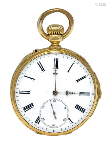 open gentleman's pocket watch 2