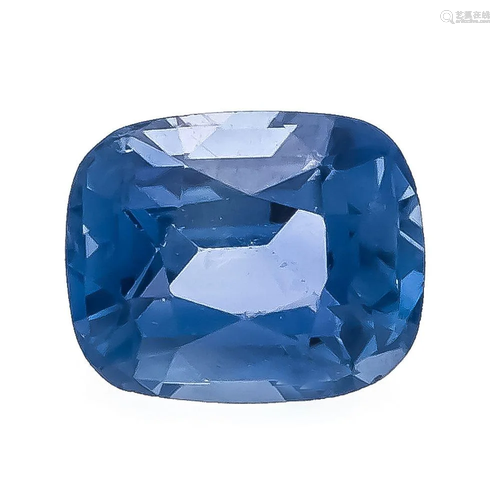 Natural sapphire 2.43 ct, antiqu