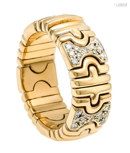 Bvlgari brilliant ring GG/WG 750