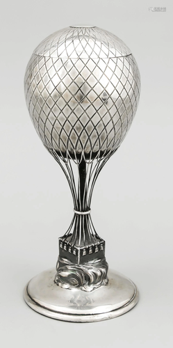 Lidded goblet in the shape of