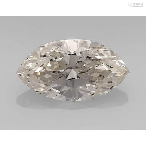 Diamond navette 1.02 ct l.tinted