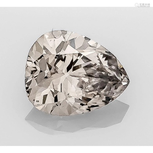 Diamond 1.02 ct fancylightbrown/