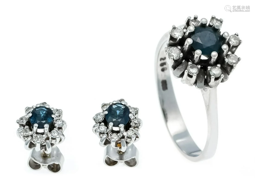 Sapphire-diamond set WG 585/000