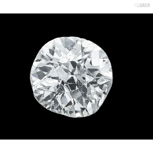 Old cut diamond 0,26 ct l.tonedW