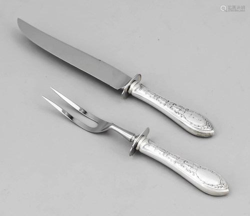 Two-piece trachier cutlery, ar