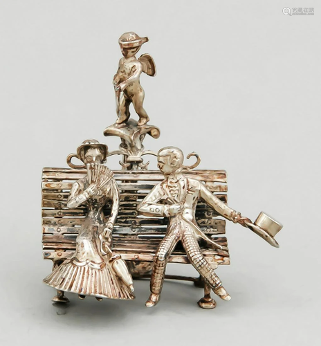 Miniature, 20th century, silve