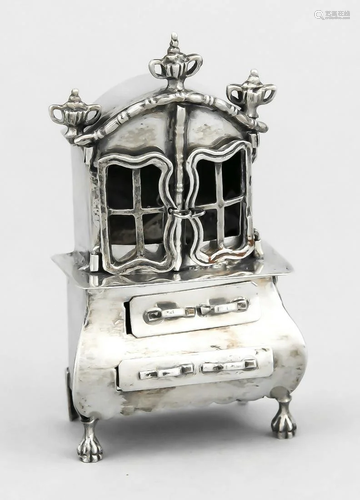 Miniature cabinet, 20th centur