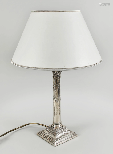 Table lamp, England, 20th c.,