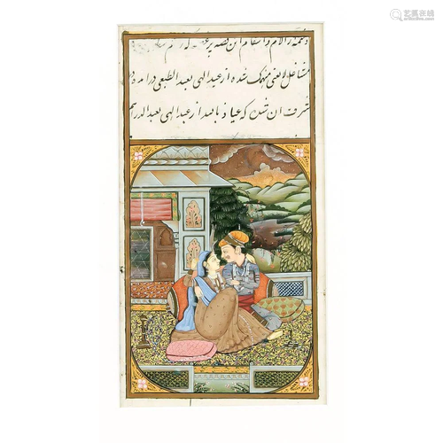 Miniature, India, 19th/20th ce