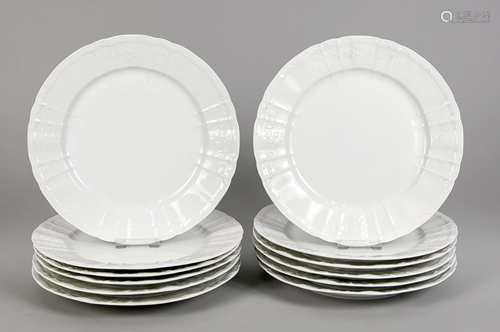 Twelve dinner plates, KPM Berl