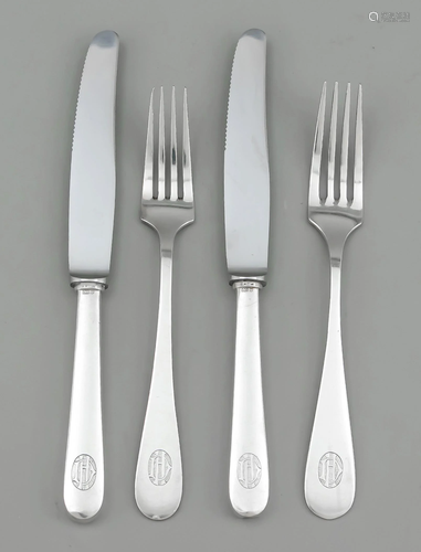 Cutlery for six persons, Germa