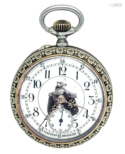 open pocket watch after Moert`s