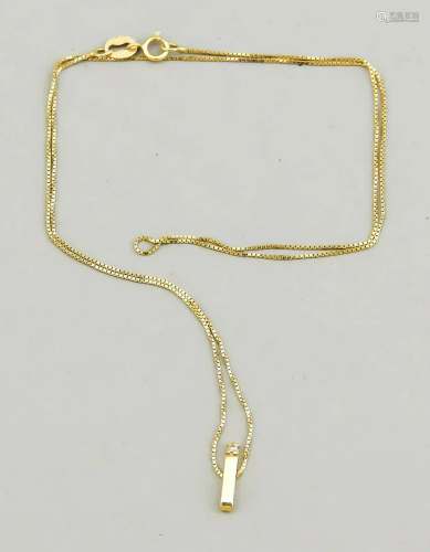 Necklace with pendant, GG 585/