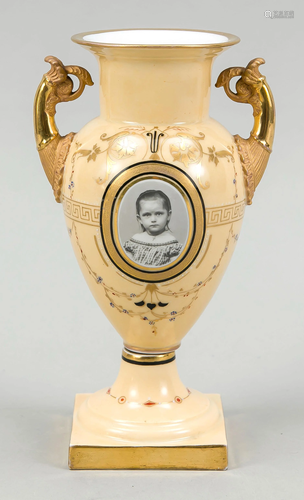 Amphora vase, KPM Berlin, 1830