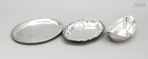 Two oval bowls, German, 20th c