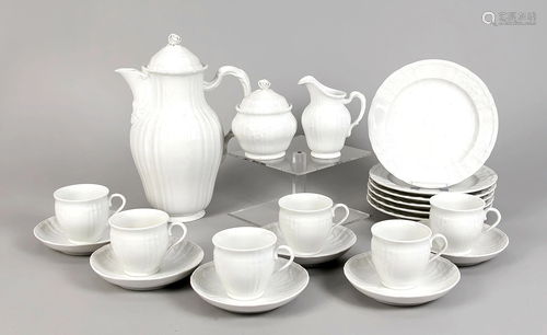 Coffee service for 6 persons,