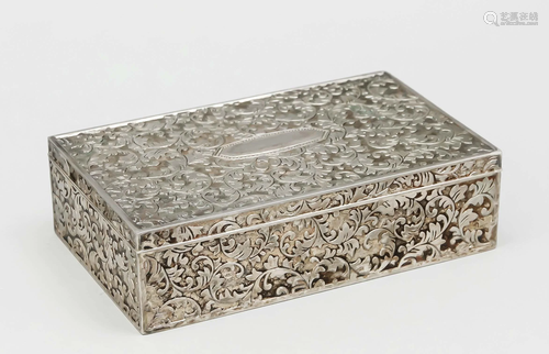 Rectangular lidded box, 20th c