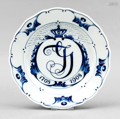 Plate, Meissen, mark 1924-34,