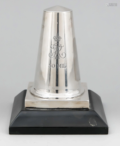 Silver object, 1st half 20th c