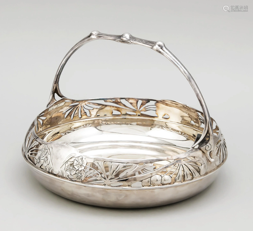 Art Nouveau round handle bowl,