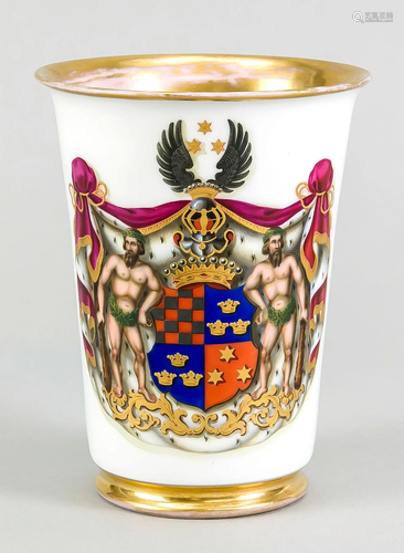 High cup, 19th century, front