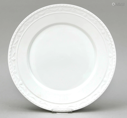 Round cake plate, KPM Berlin,