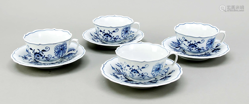 Four teacups with saucer, Meis