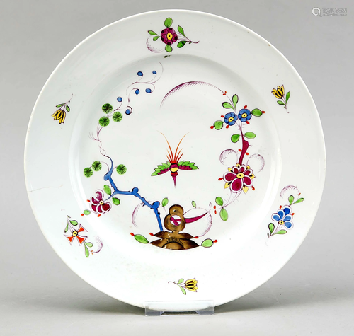 Plate, Meissen, Marcolini mark