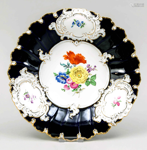 Splendor plate, Meissen, 1970s