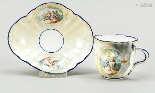 Demitasse with saucer, Meissen