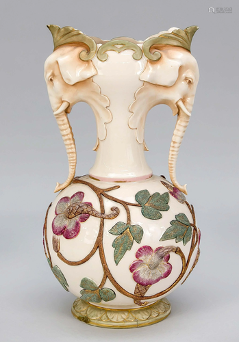 Art Nouveau vase, Rudolstadt-V