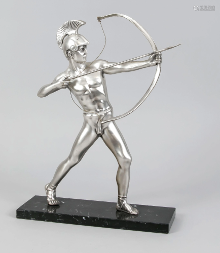 Sculpture of a Roman archer, w
