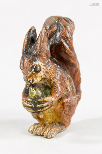Viennese bronze, squirrel, bro