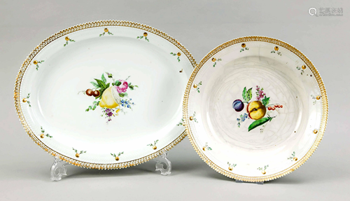 Two serving plates, Roayl Cope