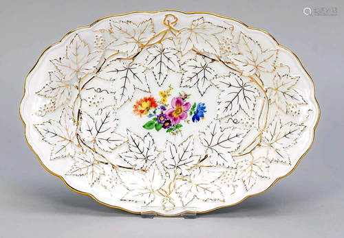 Splendor bowl, Meissen, 1950s,