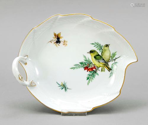 Leaf bowl, Meissen, 1983, 1st