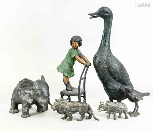 Set of 5 animal figures, 2nd h