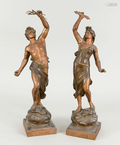 French sculptor late 19th c.,