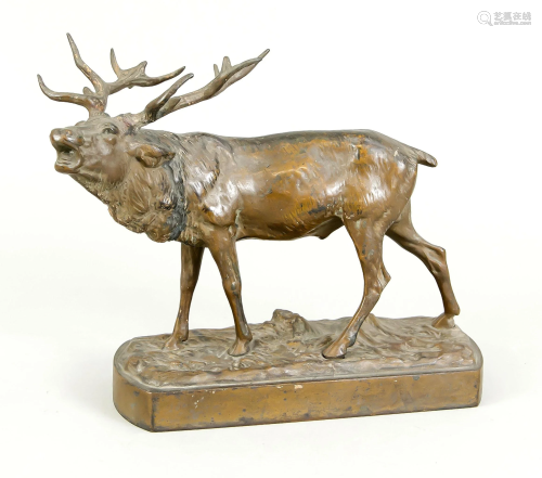 Otto Jarl (1856-1915), stag, p