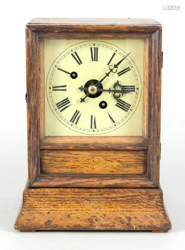 Table clock oak, beginning of