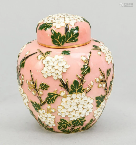 Tea caddy, Coalport, England,