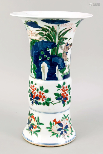 Wucai (Beaker) vase, China, 19
