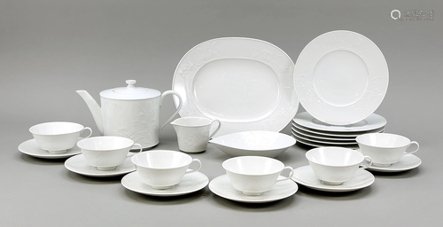 Tea set for 6 persons, 22 piec