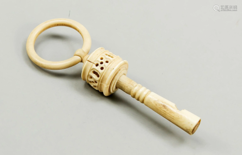 Rattle with pipe, probably Chi