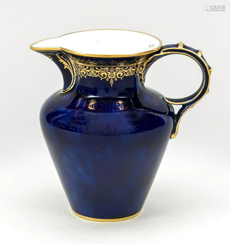 Milk jug, Sevres, France, roun