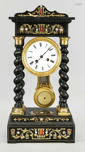 Portal clock, 2nd half of the