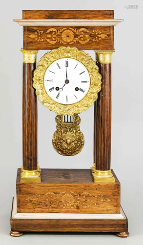 Portal clock 2nd half 19th cen